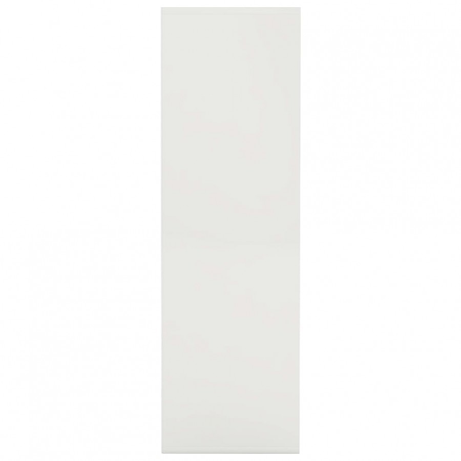 Bibliothèque Blanc 98x30x98 cm Aggloméré