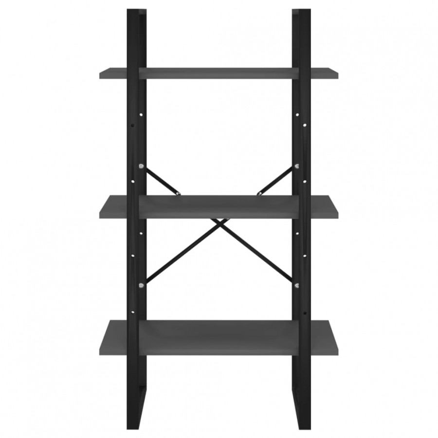 Étagère de rangement Gris 60x30x105 cm Aggloméré