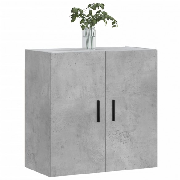 Armoire murale gris béton 60x31x60 cm bois d'ingénierie