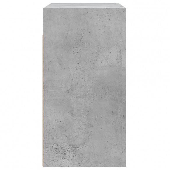 Armoire murale gris béton 60x31x60 cm bois d'ingénierie