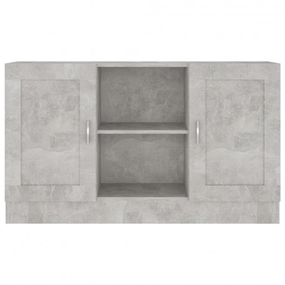 Buffet Gris béton 120x30,5x70 cm Aggloméré