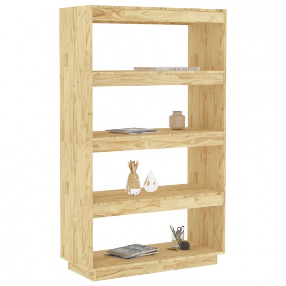 Bibliothèque/Séparateur de pièce 80x35x135cm bois de pin massif