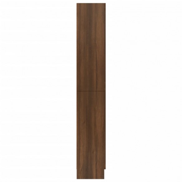 Armoire à vitrine Chêne marron 82,5x30,5x185,5cmBois ingénierie