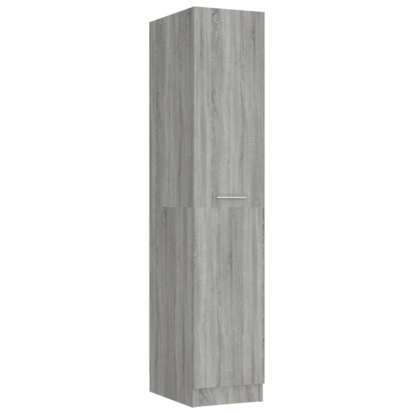 Armoire apothicaire Sonoma gris 30x42,5x150cm Bois d'ingénierie