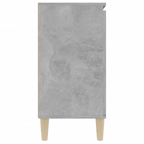 Buffet Gris béton 103,5x35x70 cm Aggloméré