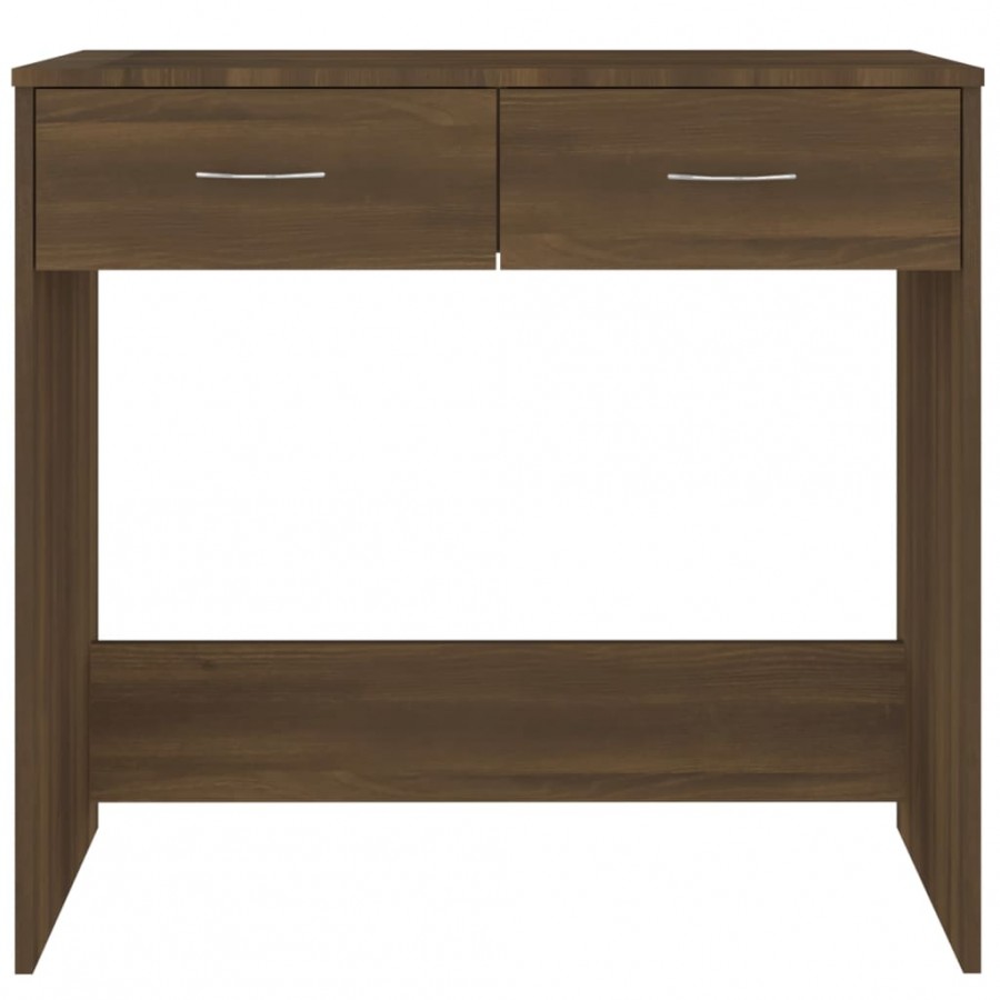 Bureau Chêne marron 80x40x75 cm 