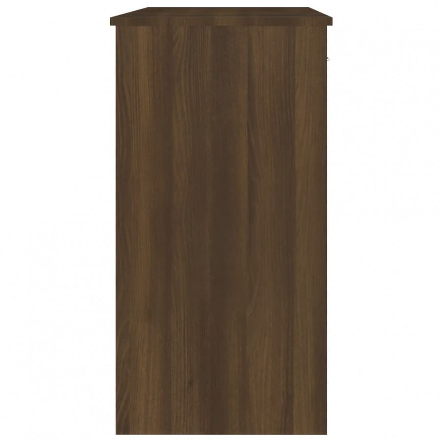 Bureau Chêne marron 80x40x75 cm 