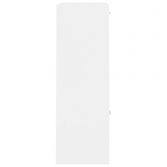 Armoire de rangement Blanc 60x29,5x90 cm Bois d'ingénierie