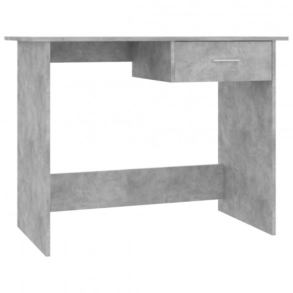 Bureau Gris béton 100 x 50 x 76 cm Aggloméré