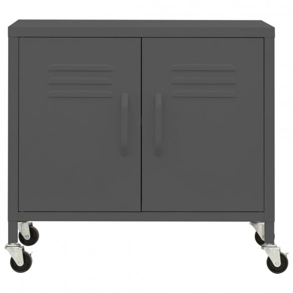 Armoire de rangement Anthracite 60x35x56 cm Acier