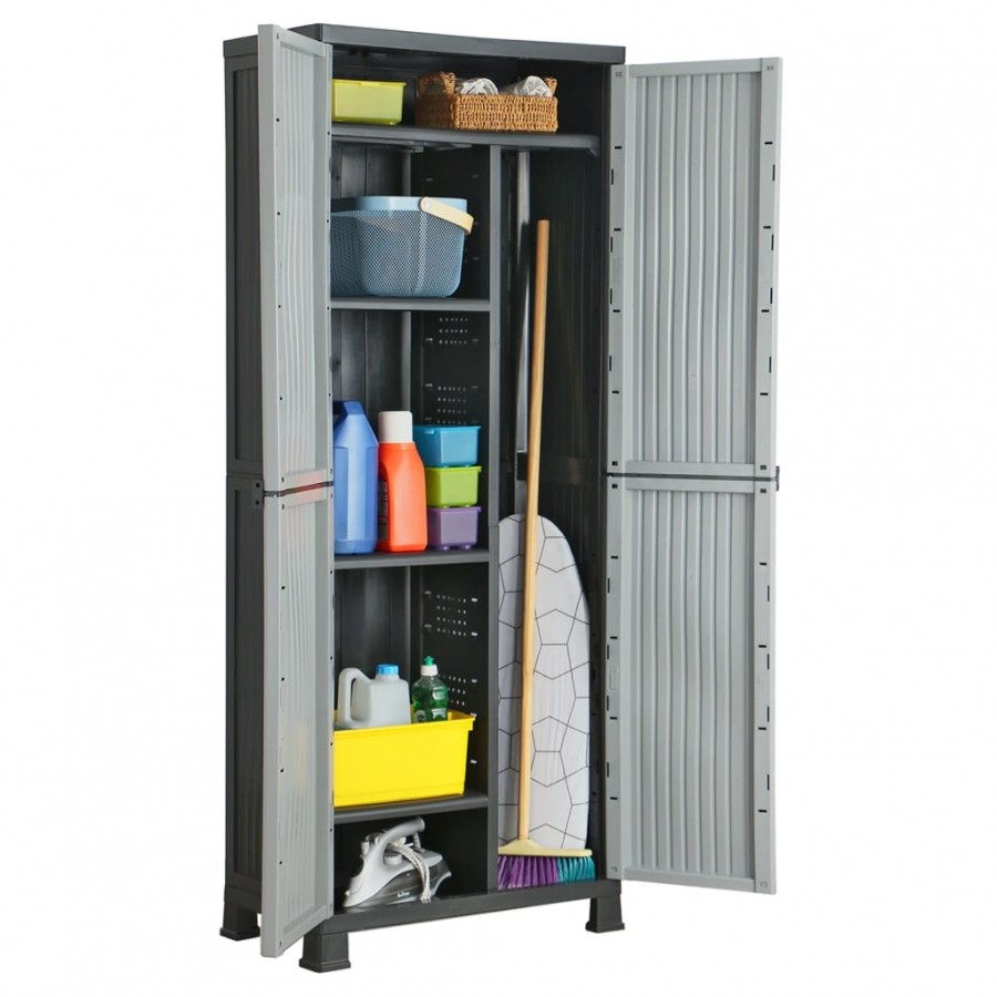 Armoire en plastique 68x39x171,5 cm