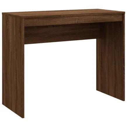Bureau Chêne marron 90x40x72 cm  2