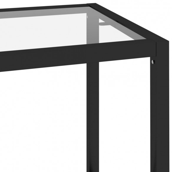 Étagère transparent 100x36x168 cm verre trempé