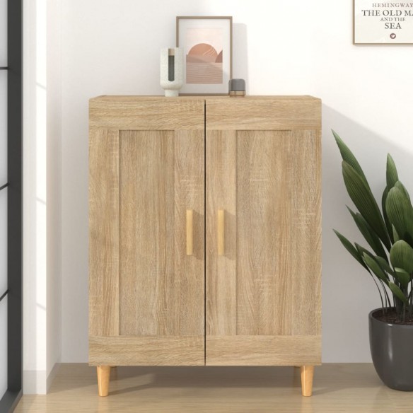 Buffet Chêne sonoma 69,5x34x90 cm Bois d'ingénierie