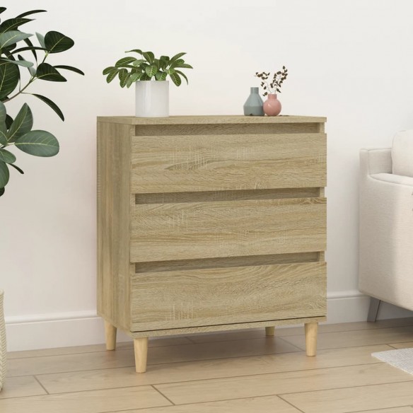 Buffet Chêne sonoma 60x35x70 cm Bois d'ingénierie