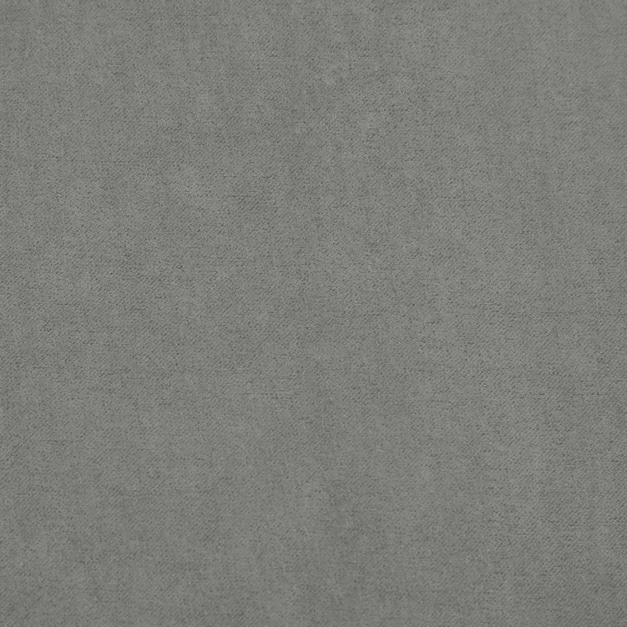 Chaise berçante avec repose-pied Gris foncé Tissu