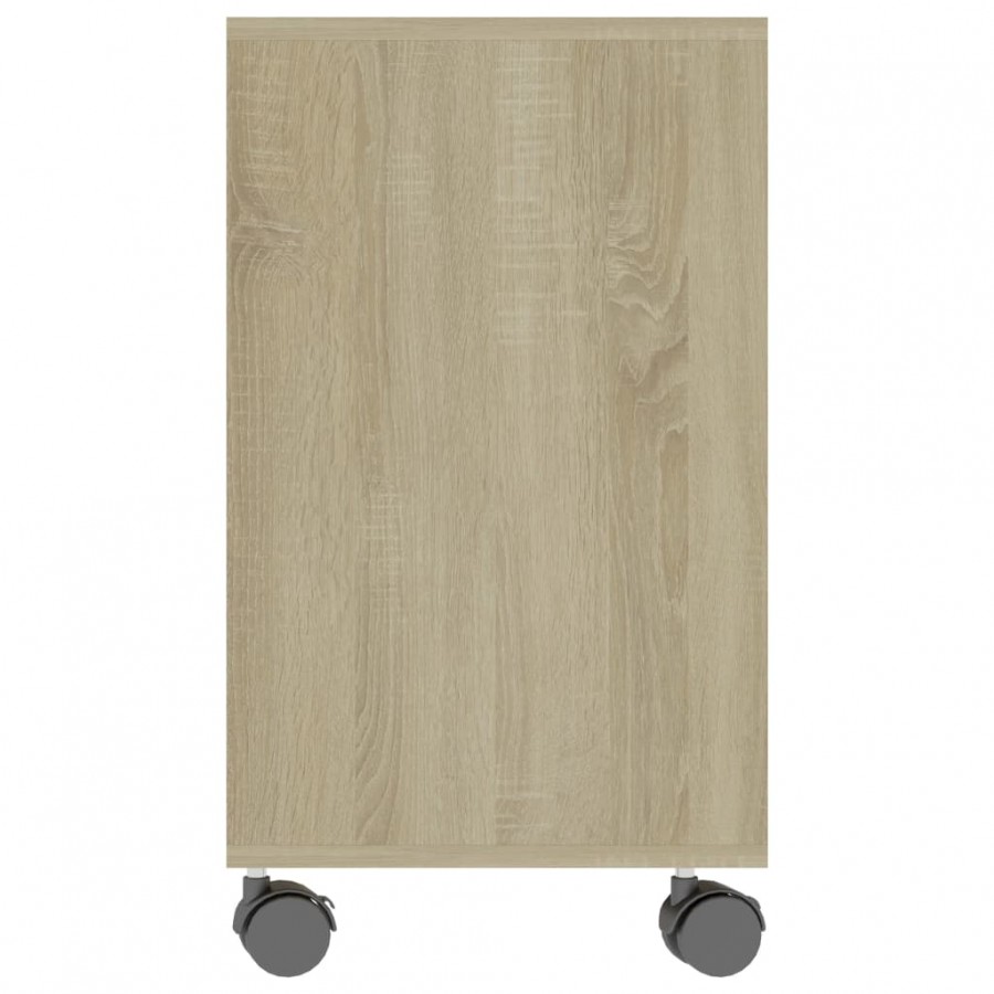 Table d'appoint Chêne sonoma 70x35x55 cm 