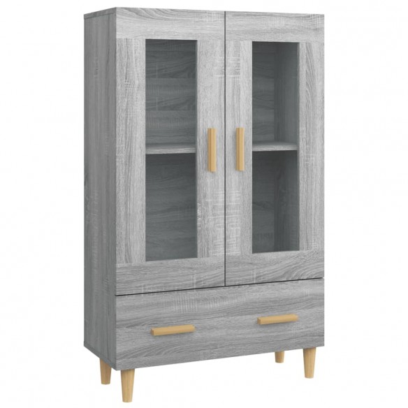 Buffet Sonoma gris 70x31x115 cm Bois d'ingénierie