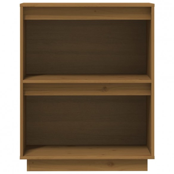 Armoire console Marron miel 60x34x75 cm Bois de pin solide