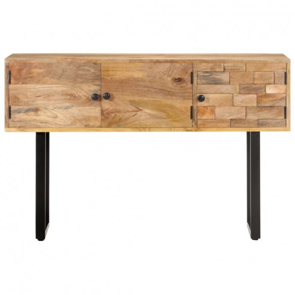 Buffet 116x35x75 cm Bois de manguier massif