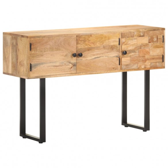 Buffet 116x35x75 cm Bois de manguier massif