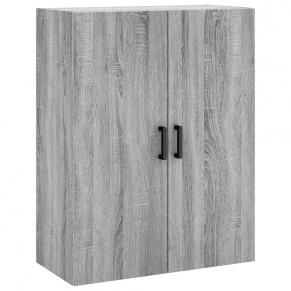 Armoire murale sonoma gris 69,5x34x90 cm