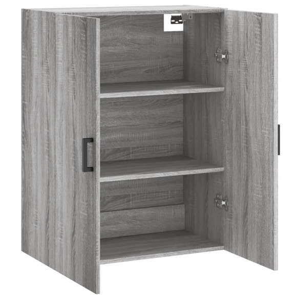 Armoire murale sonoma gris 69,5x34x90 cm