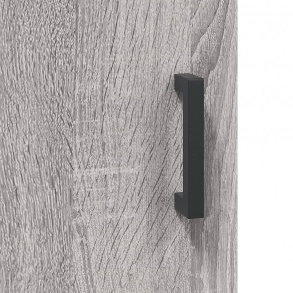 Armoire murale sonoma gris 69,5x34x90 cm