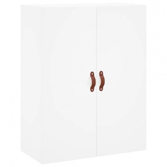 Armoires murales 2 pcs blanc 69,5x34x90 cm