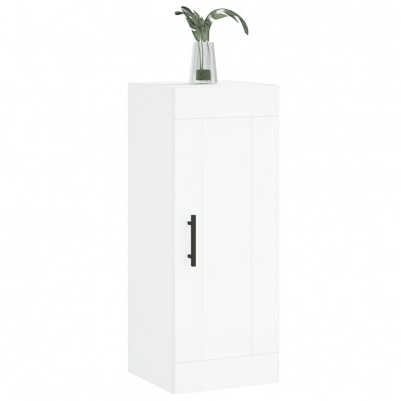 Armoire murale blanc 34,5x34x90 cm bois d'ingénierie