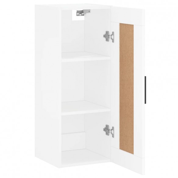 Armoire murale blanc 34,5x34x90 cm bois d'ingénierie