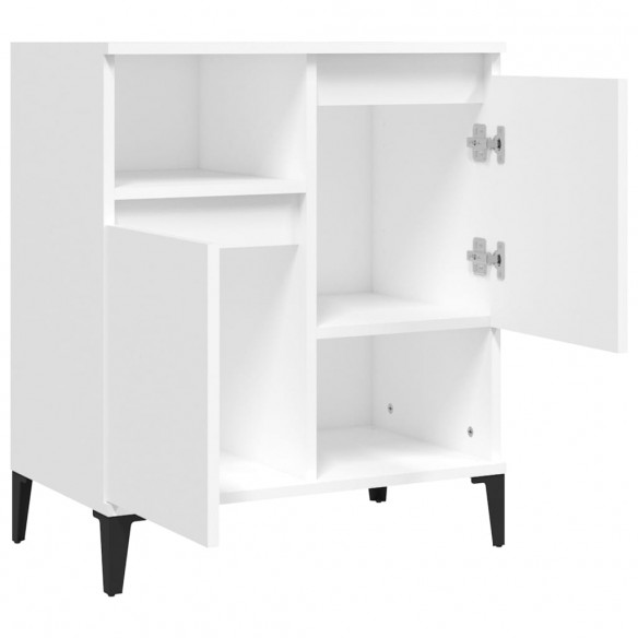 Buffet Blanc 60x35x70 cm Bois d'ingénierie