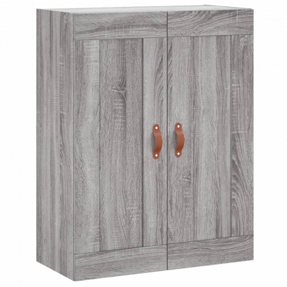 Armoires murales 2 pcs sonoma gris bois d'ingénierie