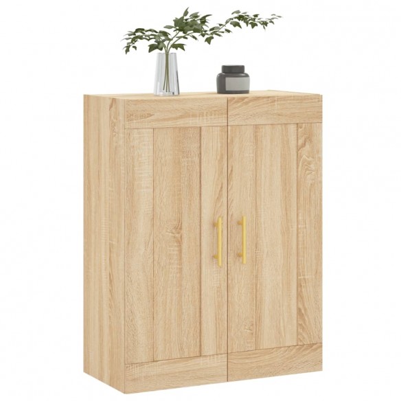 Armoire murale chêne sonoma 69,5x34x90 cm bois d'ingénierie