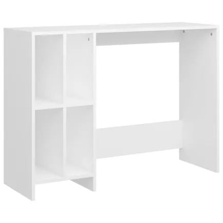 Bureau d'ordinateur portable Blanc 102,5x35x75 cm Aggloméré 2