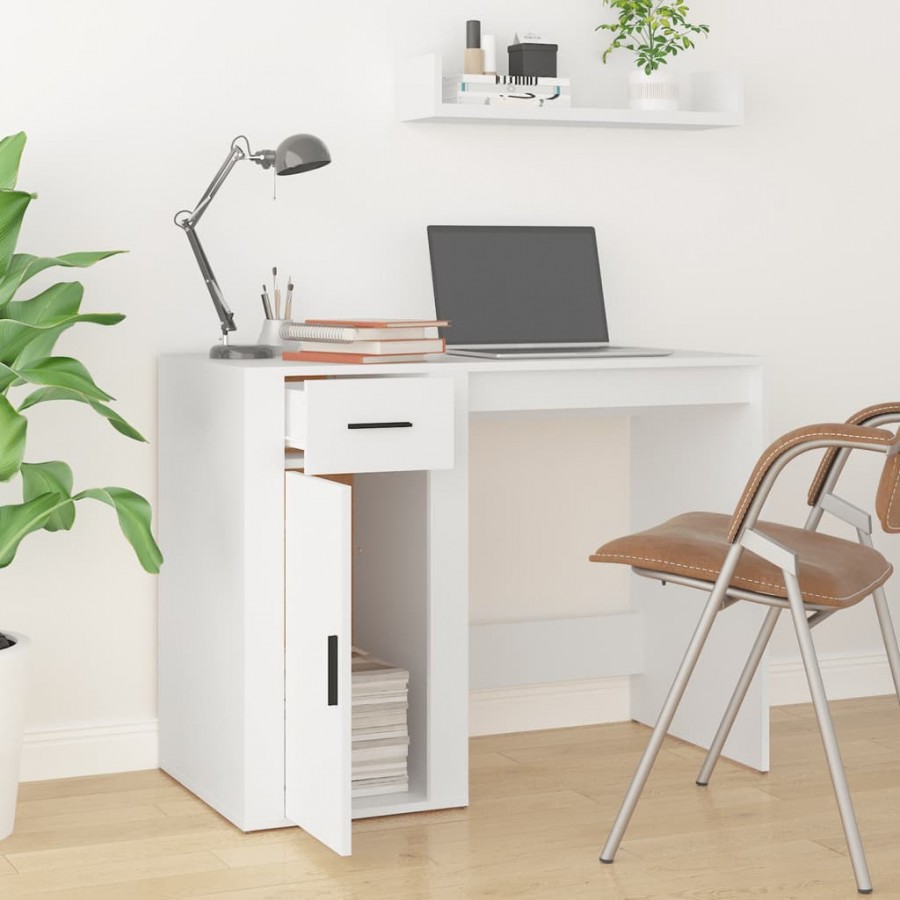 Bureau Blanc 100x49x75 cm  Bureau Blanc 100x49x75 cm