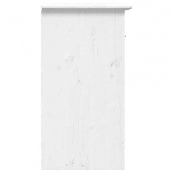 Buffet BODO blanc 115x43x79,5 cm bois massif de pin