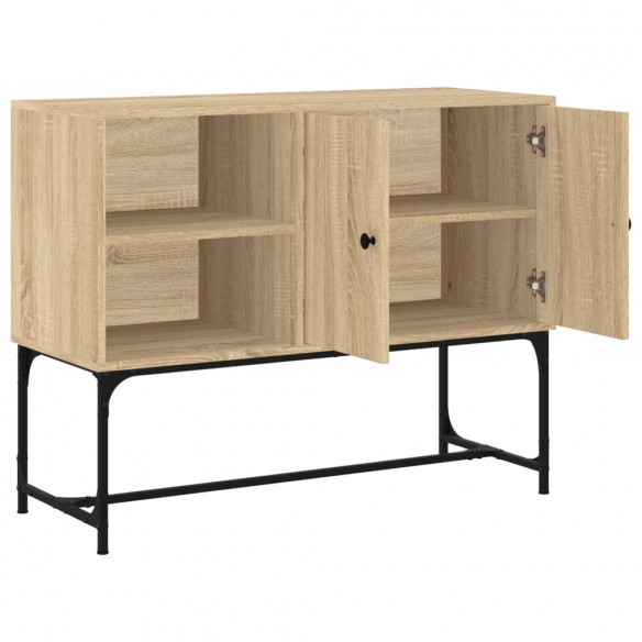 Buffet chêne sonoma 100x40x79,5 cm bois d'ingénierie