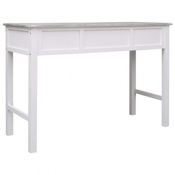 Bureau Gris 110x45x76 cm Bois