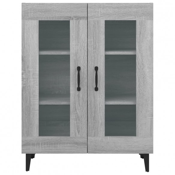 Buffet sonoma gris 69,5x34x90 cm bois d'ingénierie