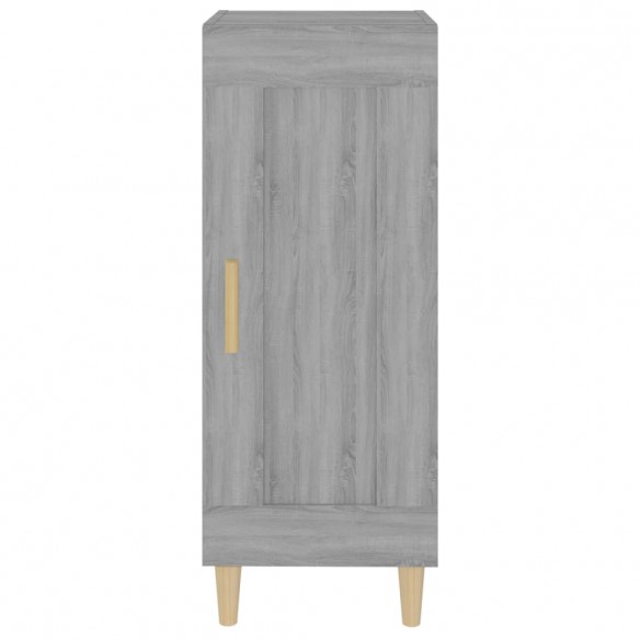 Buffet Sonoma gris 34,5x34x90 cm Bois d'ingénierie