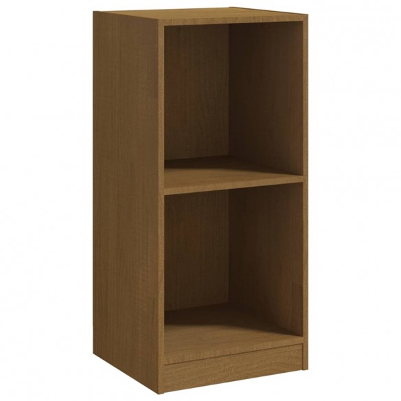 Armoire d'appoint Marron miel 35,5x33,5x76cm Bois de pin massif