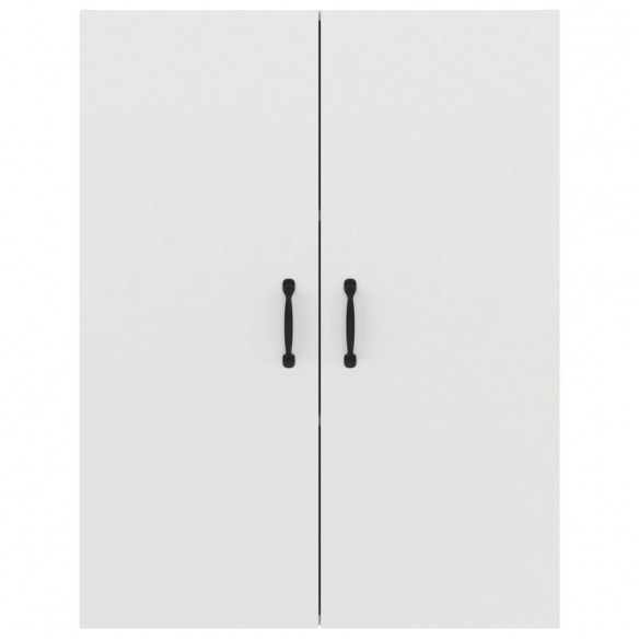 Armoire suspendue Blanc 69,5x34x90 cm Bois d'ingénierie