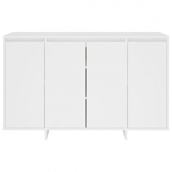 Buffet blanc 120x41x75 cm bois d'ingénierie