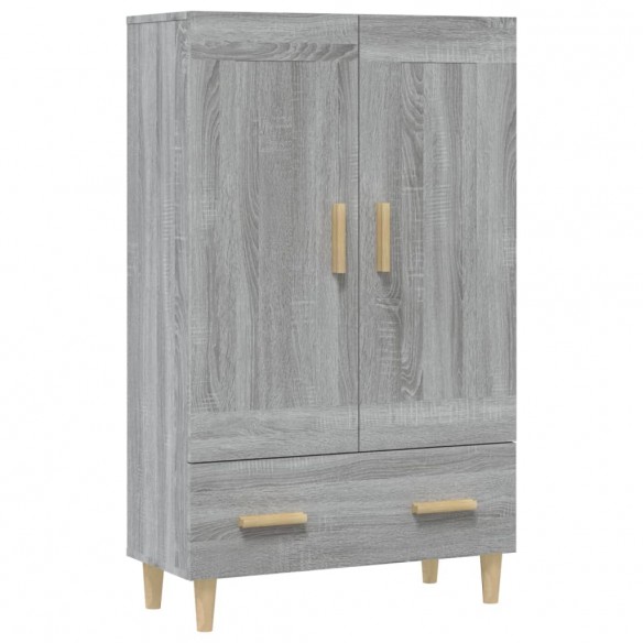 Buffet Sonoma gris 70x31x115 cm Bois d'ingénierie