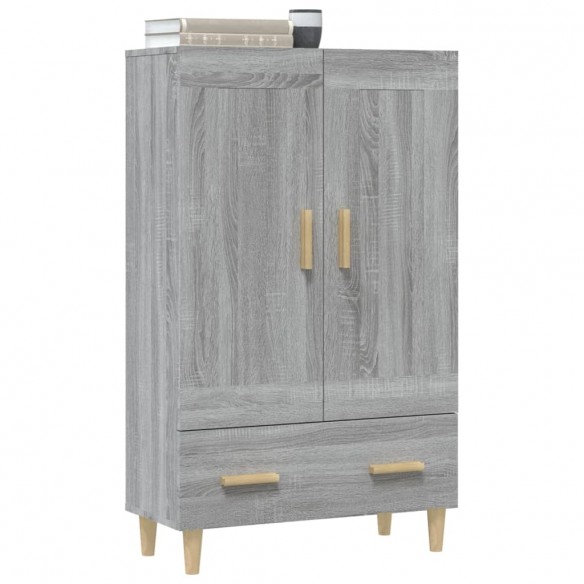 Buffet Sonoma gris 70x31x115 cm Bois d'ingénierie