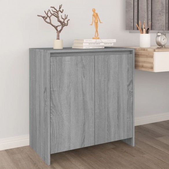 Buffet Sonoma gris 70x41x75 cm Bois d'ingénierie