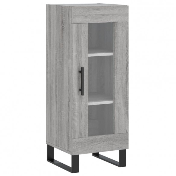 Buffet Sonoma gris 34,5x34x90 cm Bois d'ingénierie