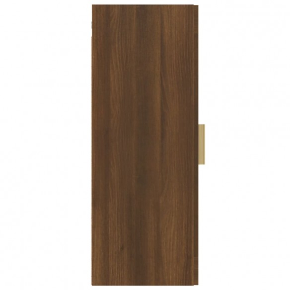 Armoire murale suspendue Chêne marron 34,5x34x90 cm