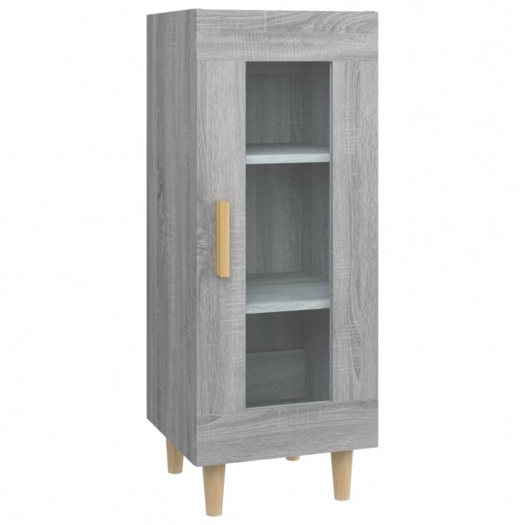 Buffet Sonoma gris 34,5x34x90 cm Bois d'ingénierie